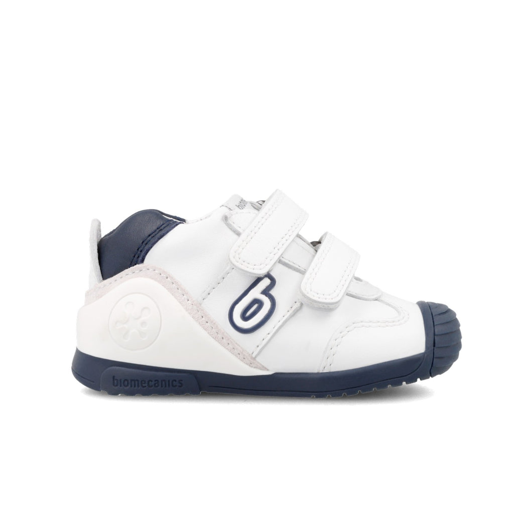 Biomecanics deportivo colegial color blanco y azul