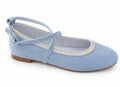 Guxs Zapato Niña piel ante celestial azul